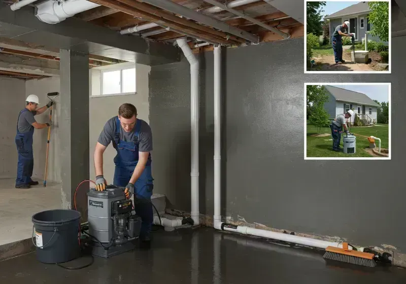 Basement Waterproofing and Flood Prevention process in Libertyville, IL